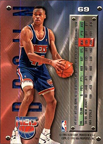 Amazon.com: 1995-96 Metal #69 P.J. Brown NBA Basketball Trading